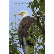 Bald Eagle in Tree 100 Page Lined Journal