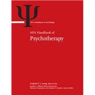 APA Handbook of Psychotherapy Volume 1: Theory-Driven Practice and Disorder-Driven Practice Volume 2: Evidence-Based Practice, Practice-Based Evidence, and Contextual Participant-Driven Practice