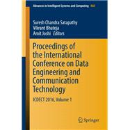 Proceedings of the International Conference on Data Engineering and Communication Technology