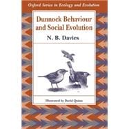 Dunnock Behaviour and Social Evolution