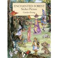 Enchanted Forest Sticker Picture With 29 Reusable Peel-and-Apply Stickers