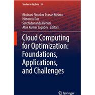 Cloud Computing for Optimization: Foundations, Applications, and Challenges