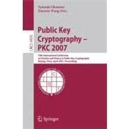 Public Key Cryptography-PKC 2007