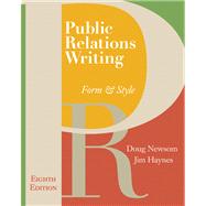 Public Relations Writing: Form and Style W/Errata Sheet