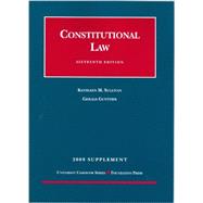 Constitutional Law, 2009 Supplement