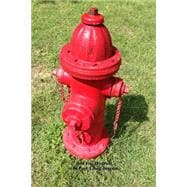 Red Fire Hydrant Lined Journal