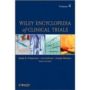 Wiley Encyclopedia of Clinical Trials, Volume 4,