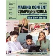 Making Content Comprehensible for Secondary Multilingual Learners: The SIOP Model book cover, ISBN 9780135456767