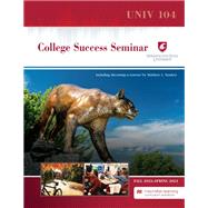 First Year Success Seminar UNIV 104 - Washington State University - Pullman