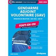 Gendarme adjoint volontaire (GAV) : Épreuves de sélection - Tout-en-un - Édition 2025-2026