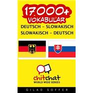 17000+ Deutsch - Slowakisch Slowakisch - Deutsch Vokabular