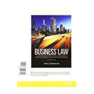 Business Law, Student Value Edition Plus 2017 MyLab Business Law with Pearson eText -- Access Card Package