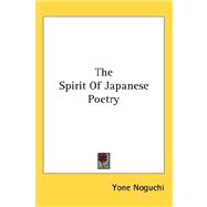 The Spirit of Japanese Poetry