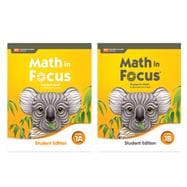 Math in Focus Student Edition Set Grade 1 (NO RETURNS ALLOWED)