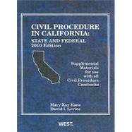 Civil Procedure in California