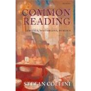 Common Reading Critics, Historians, Publics
