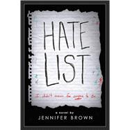 Hate List,9780316556781