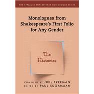 Monologues from Shakespeare’s First Folio for Any Gender The Histories