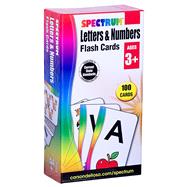 Spectrum Letters & Numbers Flash Cards