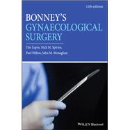 Bonney's Gynaecological Surgery