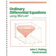 Ordinary Differential Equations Using Matlab