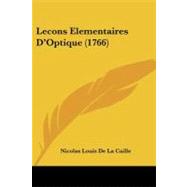 Lecons Elementaires D'optique