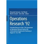 Operations Research ’92