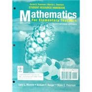 Mathematics for Elementary Teachers: A Contemporary Approach, Student Resource Handbook, 6th Edition