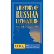 A History of Russian Literature
