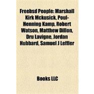 Freebsd People : Marshall Kirk Mckusick, Poul-Henning Kamp, Robert Watson, Matthew Dillon, Dru Lavigne, Jordan Hubbard, Samuel J Leffler