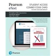 Pearson eText for Principles of Microeconomics -- Combo Access Card