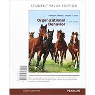 Organizational Behavior, Student Value Edition Plus 2017 MyLab Management with Pearson eText -- Access Card Package