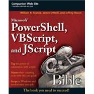 Microsoft Powershell, VBScript and JScript Bible