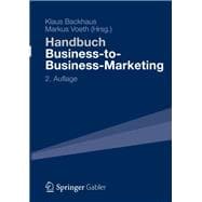 Handbuch Business-to-business-marketing