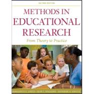 Methods in Educational Research From Theory to Practice