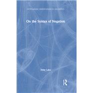 On the Syntax of Negation