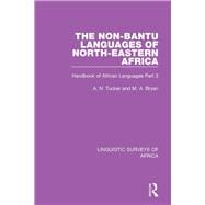 The Non-Bantu Languages of North-Eastern Africa