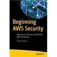 Beginning AWS Security book cover, ISBN 9781484296806