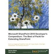 Microsoft SharePoint 2010 Developer¿s Compendium : The Best of Packt for Extending SharePoint: the Best of Packt for Extending SharePoint