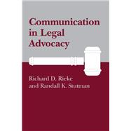 COMMUNICATION IN LEGAL ADVOCACY