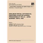 Nonlinear Partial Differential Equations in Applied Science