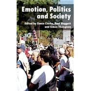 Emotion, Politics And Society
