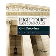 High Court Case Summaries, Civil Procedure