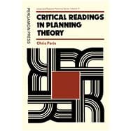 Critical Readings in Planning Theory