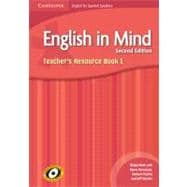 English in Mind for Spanish Speakers Level 1 Teacher's Resource Book With Audio Cds 3