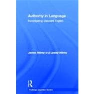 Authority in Language: Investigating Standard English