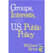 Groups, Interests, and U.S. Public Policy