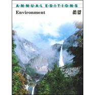 Annual Editions Environment 02/03