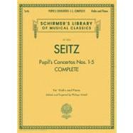 Pupil's Concertos, Complete Schirmer Library of Classics Volume 2054 Violin and Piano