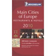Michelin Red Guide 2010 Main Cities of Europe Restaurants & Hotels